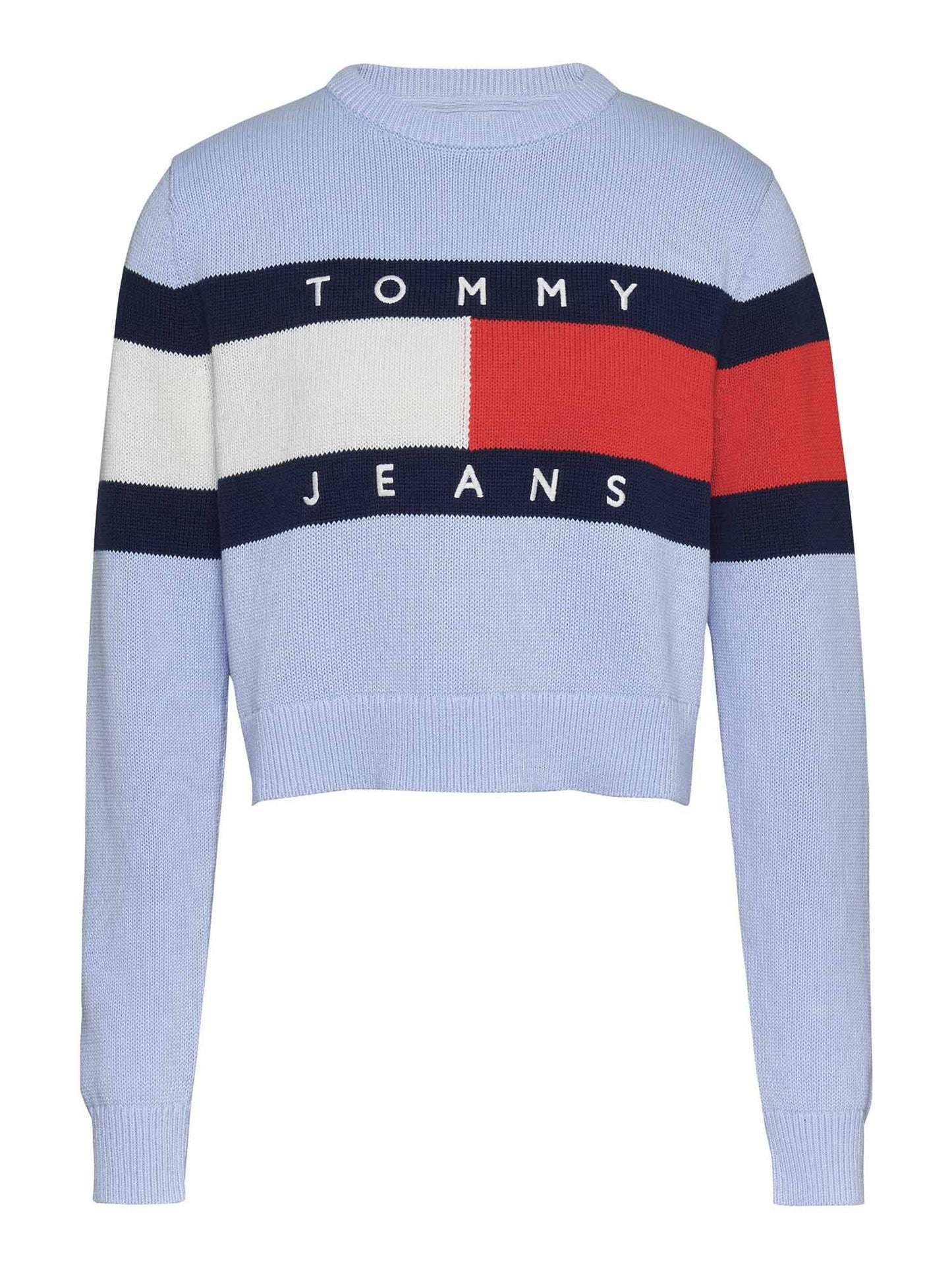 TOMMY JEANS CENTER FLAG SWEATER EXT