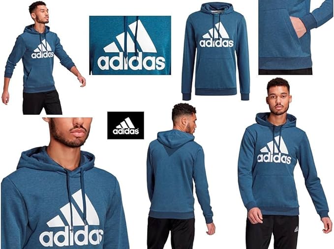 ADIDAS FELPA CON CAPPUCCIO