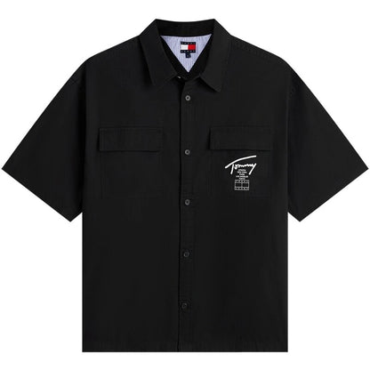 TOMMY JEANS BOXY SKATER SHIRT S/S