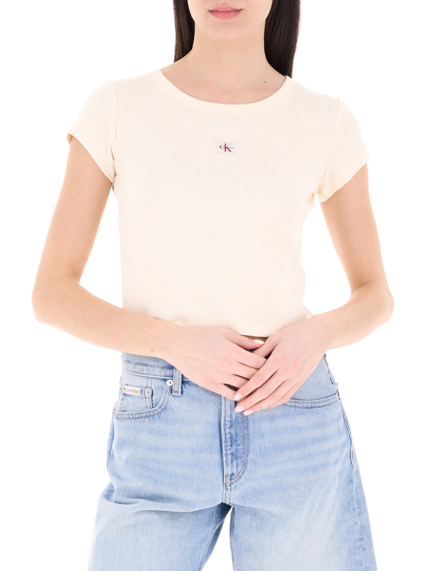 CALVIN KLEIN WOVEN LABEL 2X2 BABY