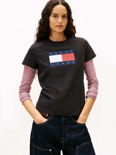 TOMMY JEANS REG TJ FLAG SS TEE