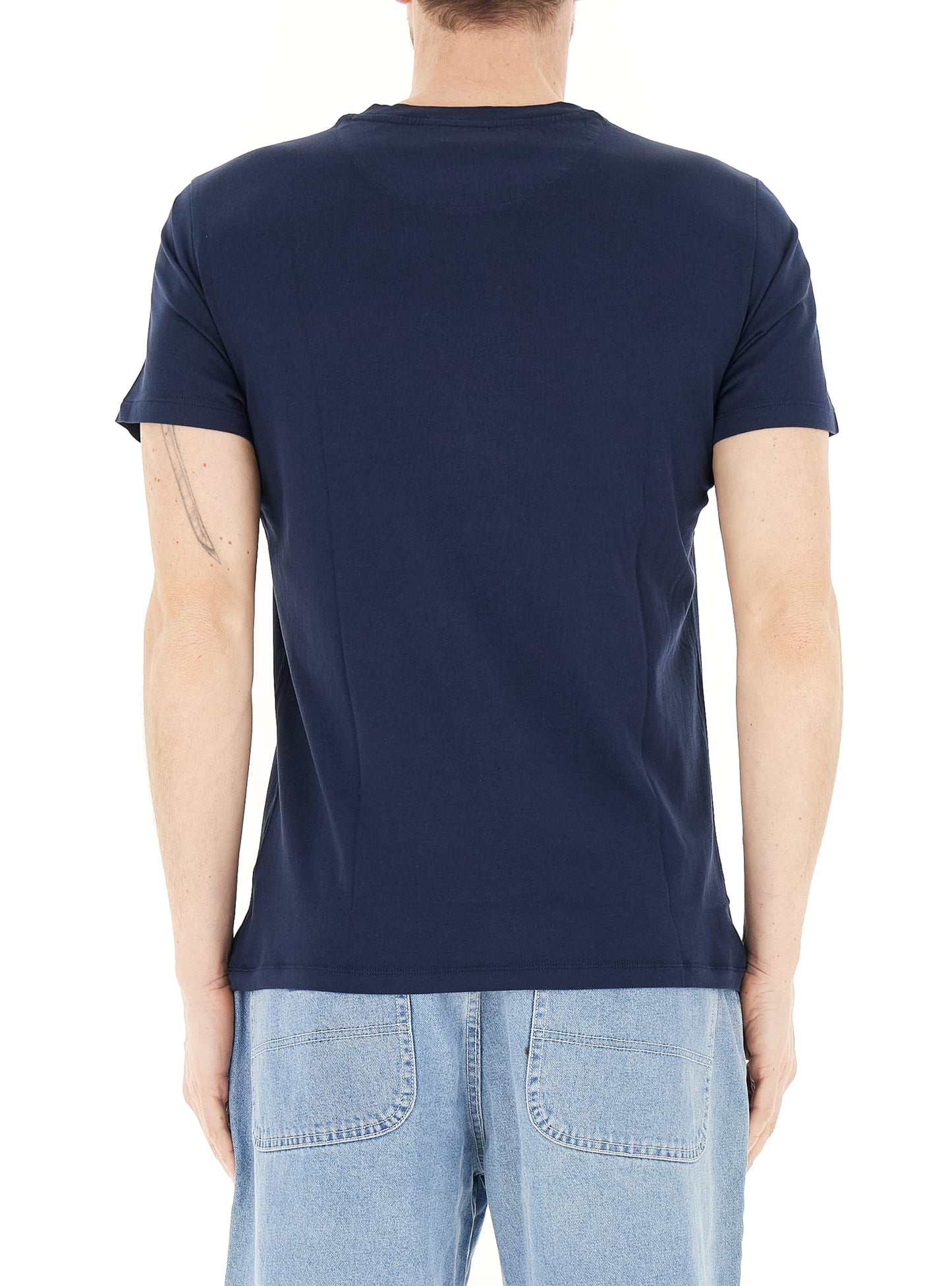 SUN68 T-SHIRT POCKET BEACH