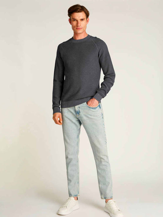 CALVIN KLEIN WASHED RAGLAN SWEATER