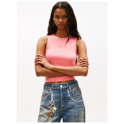 TOMMY JEANS TJW SLIM SCRIPT LABEL TANK