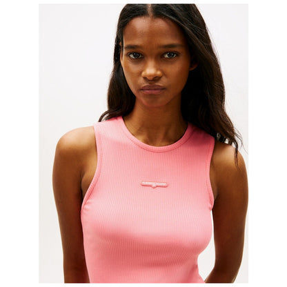 TOMMY JEANS TJW SLIM SCRIPT LABEL TANK