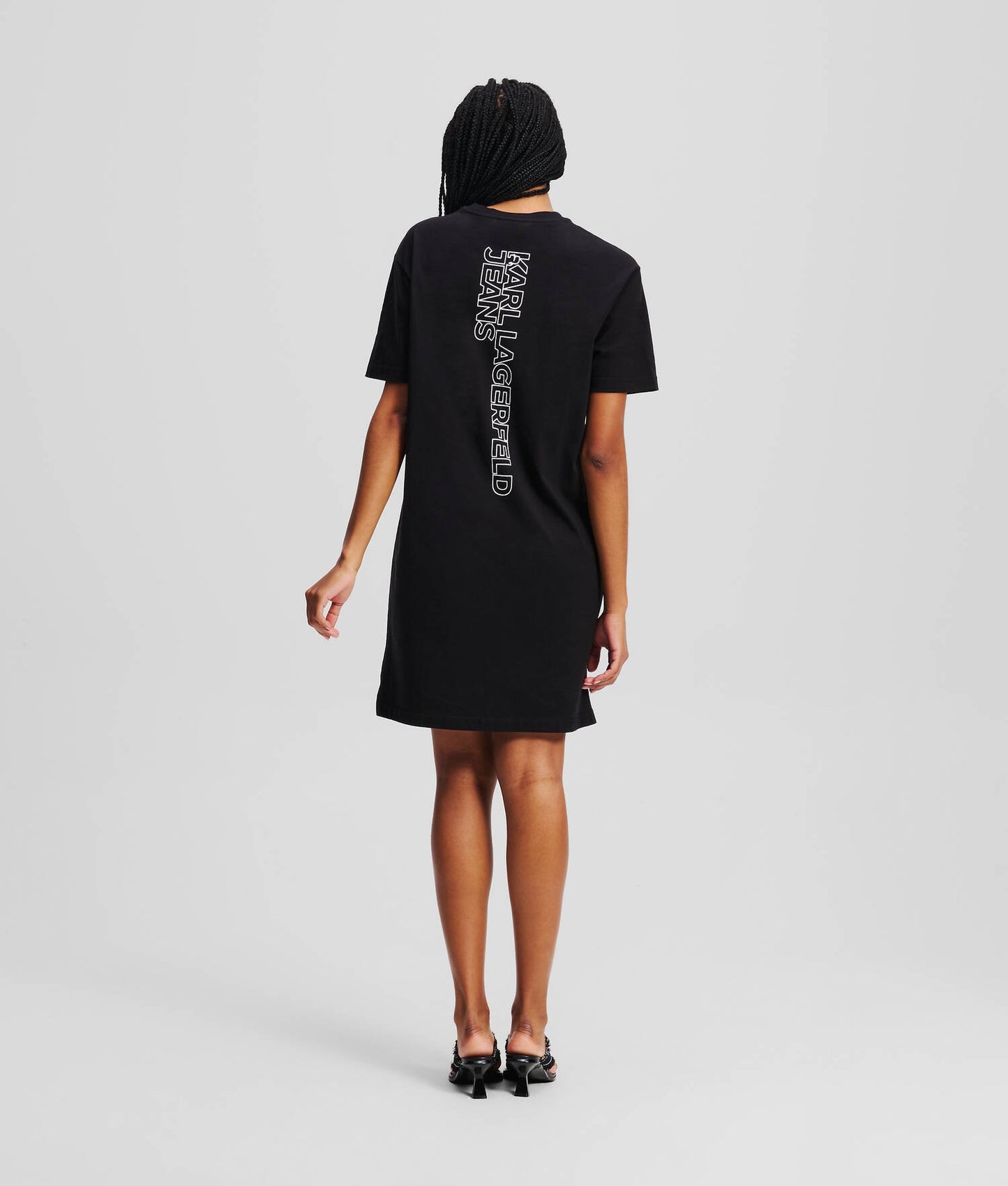 KARL LAGERFELD LOGO TEE DRESS