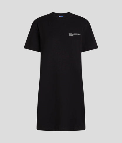 KARL LAGERFELD LOGO TEE DRESS