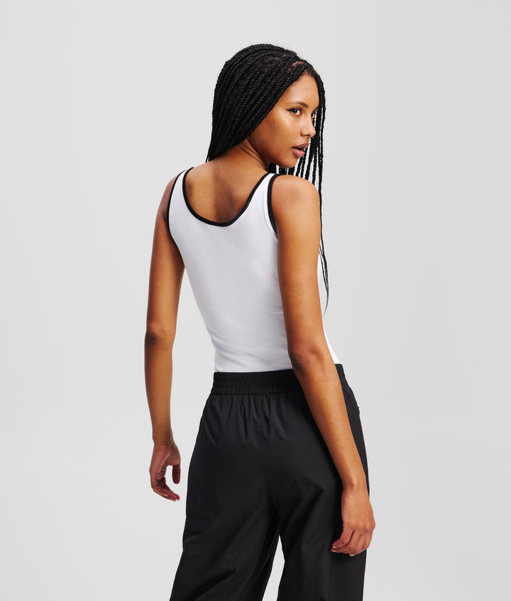 KARL LAGERFELD JEANS RIBBED BODY
