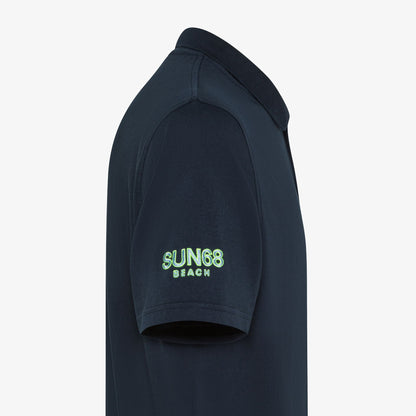 SUN68 POLO JERSEY BEACH