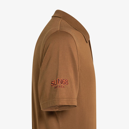 SUN68 POLO JERSEY BEACH