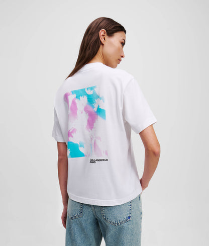 KARL LAGERFELD T-SHIRT DONNA MANICA CORTA