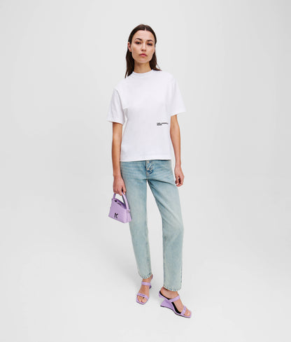 KARL LAGERFELD T-SHIRT DONNA MANICA CORTA