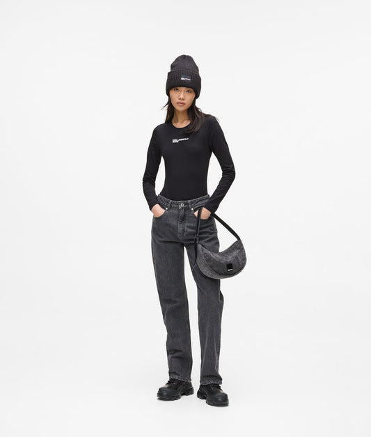 KARL LAGERFELD JEANS BODYSUIT CREW NECK