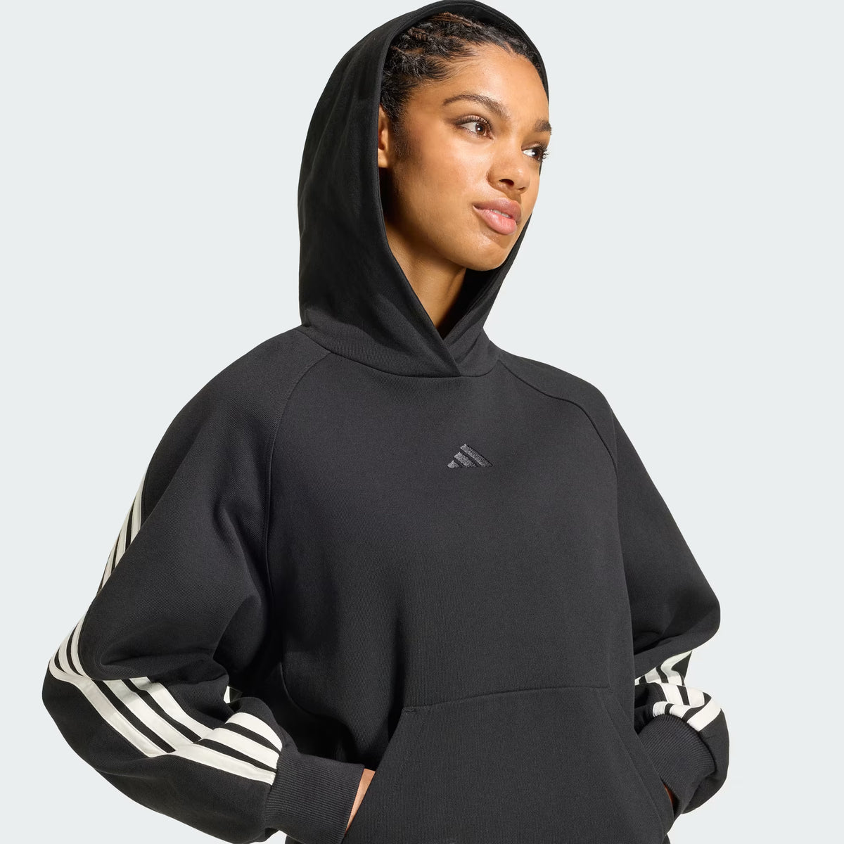 ADIDAS W AK 3S OH HOODIE