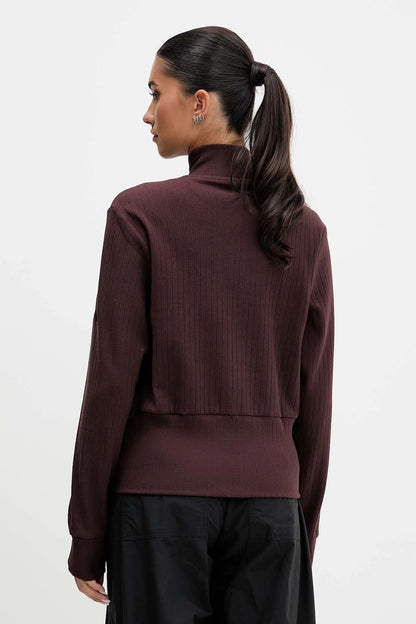 CHAQUETA CON CREMALLERA ADIDAS