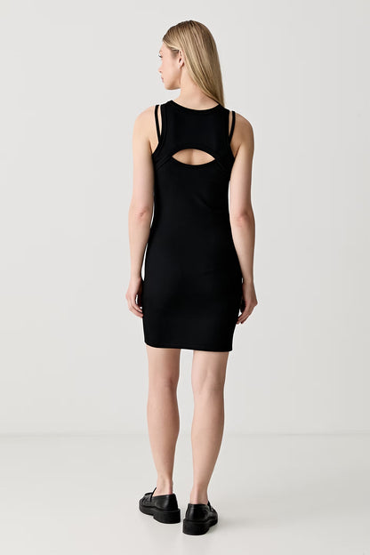 KARL LAGERFELD JEANS RUCHED MAXI DRESS