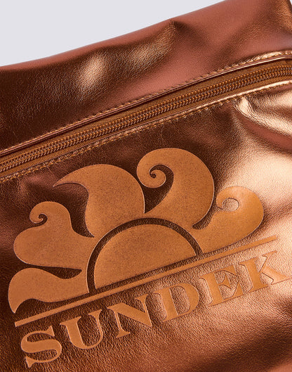 SUNDEK LAMINATED CLUTCH BAG