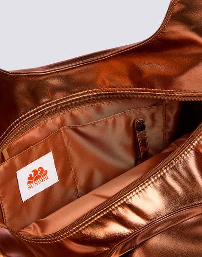 SUNDEK LAMINATED CHEL BAG
