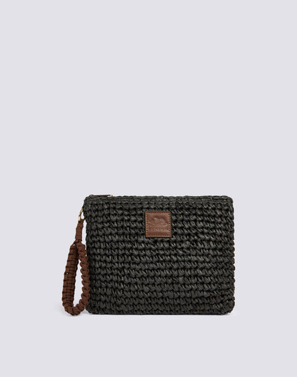 SUNDEK MOMO STRAW HAND BAG