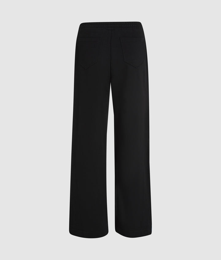 KARL LAGERFELD JEANS MIXED MATERIAL SWEATPANT