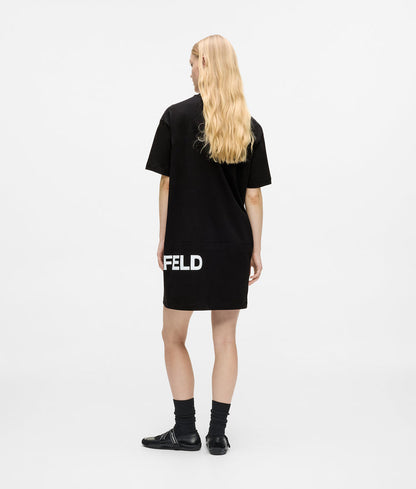 KARL LAGERFELD JEANS LOGO TEE DRESS