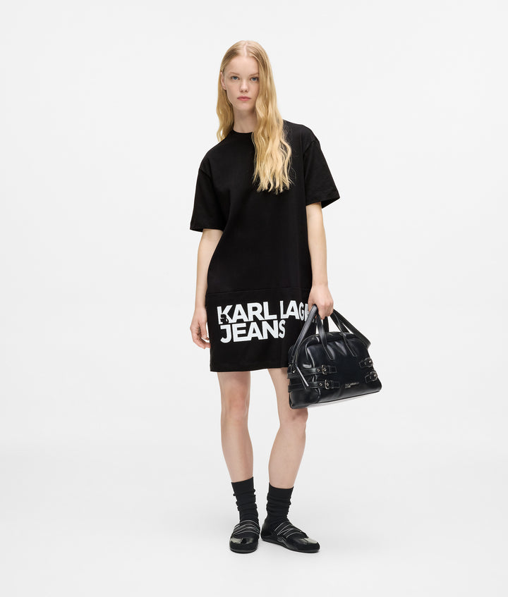 KARL LAGERFELD JEANS LOGO TEE DRESS