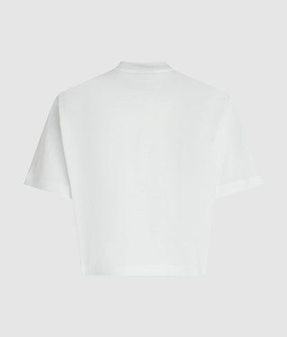 KARL LAGERFELD JEANS CROPPED GRAFFITI TEE