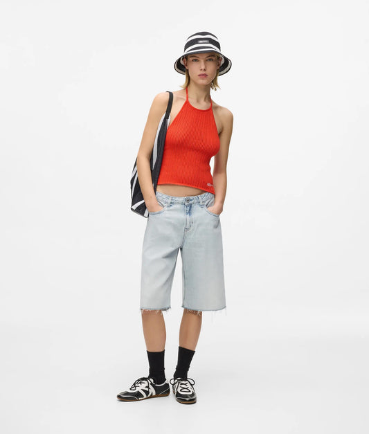 KARL LAGERFELD JEANS  RELAXED DENIM SHORT