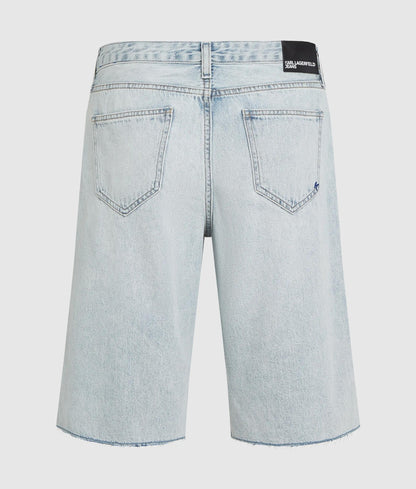 KARL LAGERFELD JEANS  RELAXED DENIM SHORT