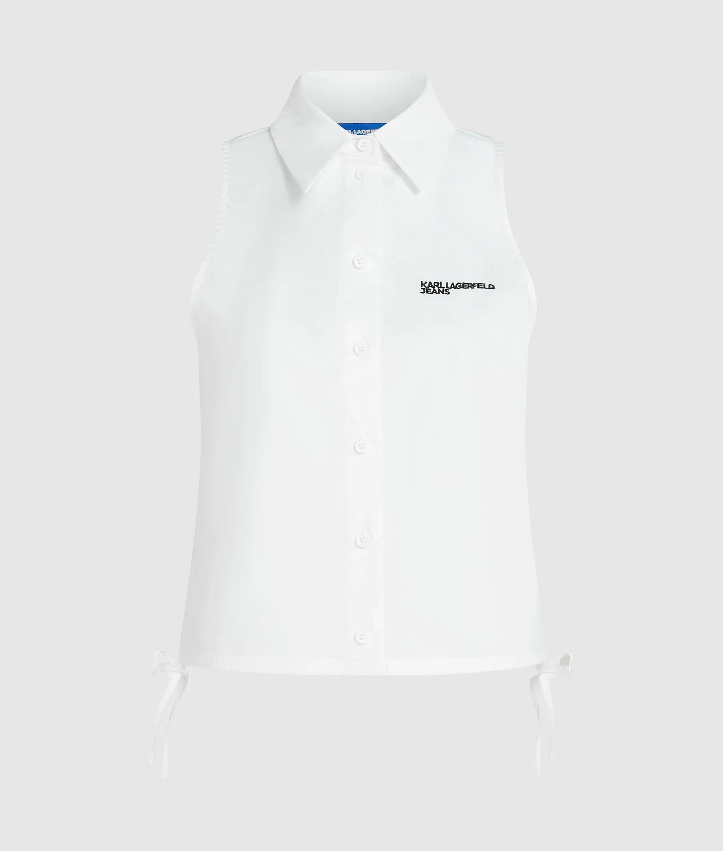 KARL LAGERFELD JEANS SLEEVELESS BLOUSE