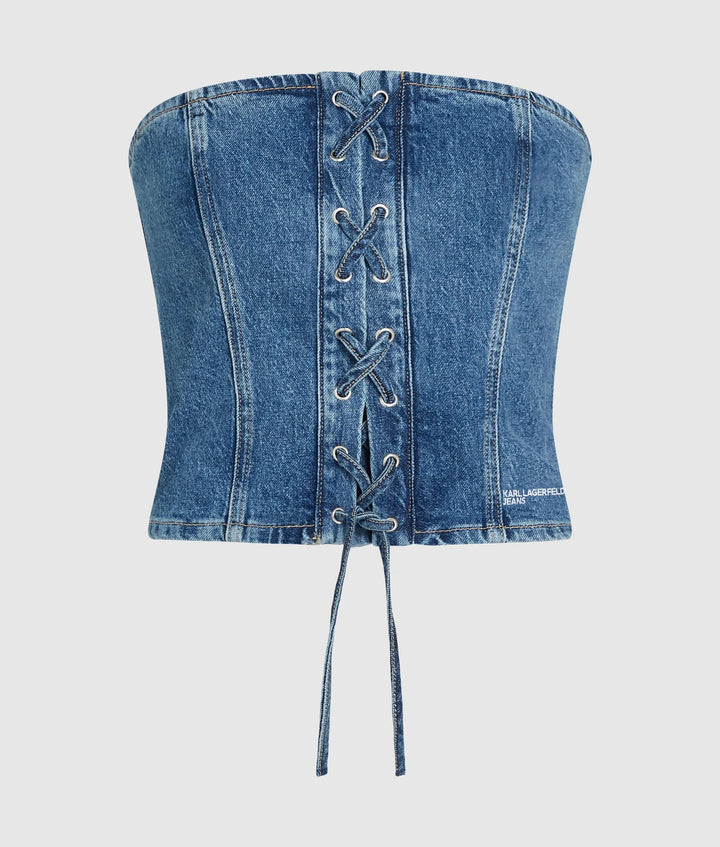 KARL LAGERFELD JEANS BUSTIER CON LAZO
