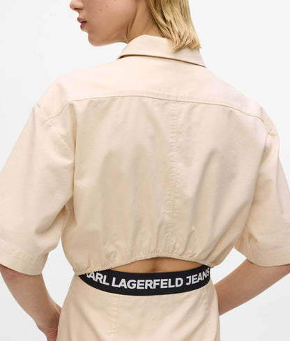 KARL LAGERFELD JEANS SS UTILITY DRESS