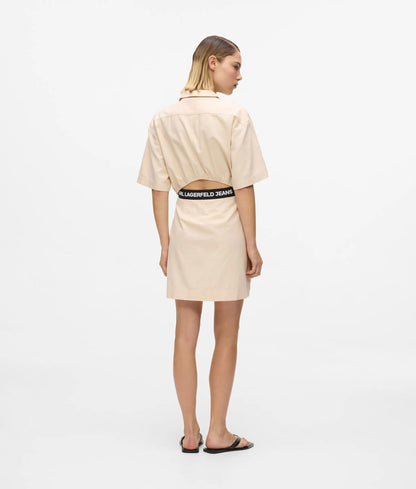 KARL LAGERFELD JEANS SS UTILITY DRESS
