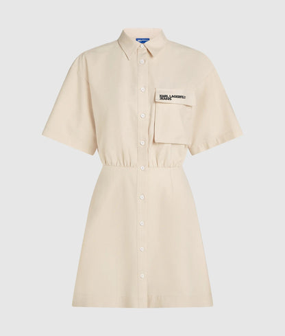 KARL LAGERFELD JEANS SS UTILITY DRESS
