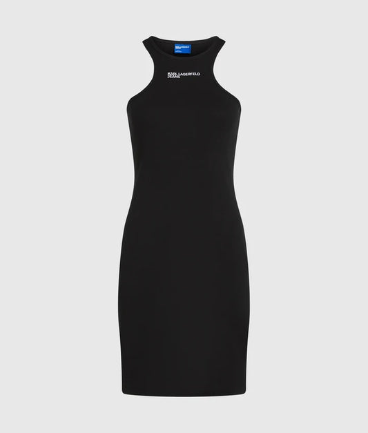 KARL LAGERFIELD JEANS LOGO DRESS