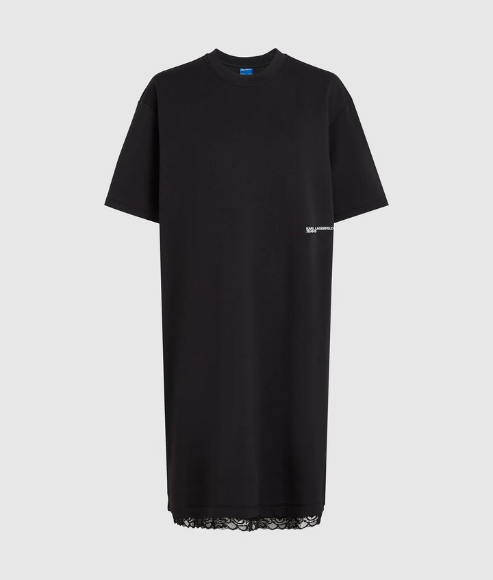 KARL LAGERFELD JEANS  LACE TEE DRESS