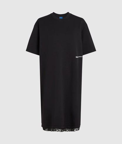 KARL LAGERFELD JEANS  LACE TEE DRESS