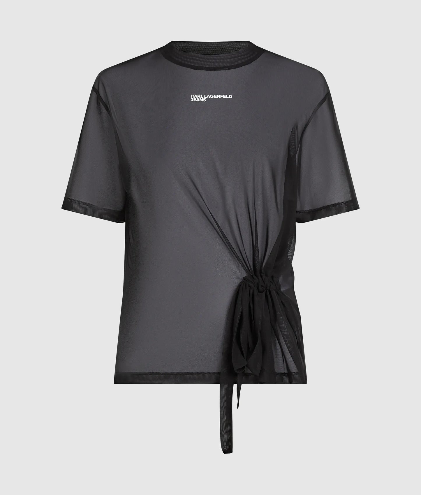 KARL LAGERFELD JEANS MESH TEE