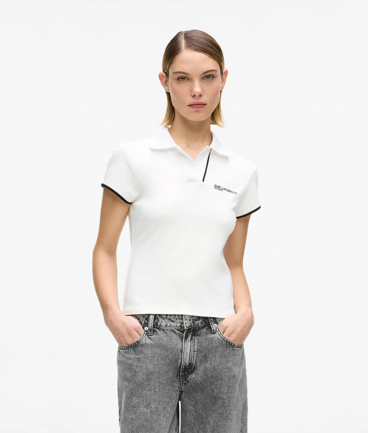 KARL LAGERFELD JEANS SLIM POLO