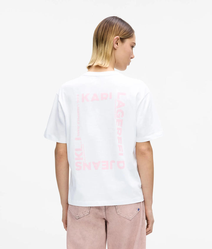 KARL LAGERFELD JEANS REG SS FRAME TEE