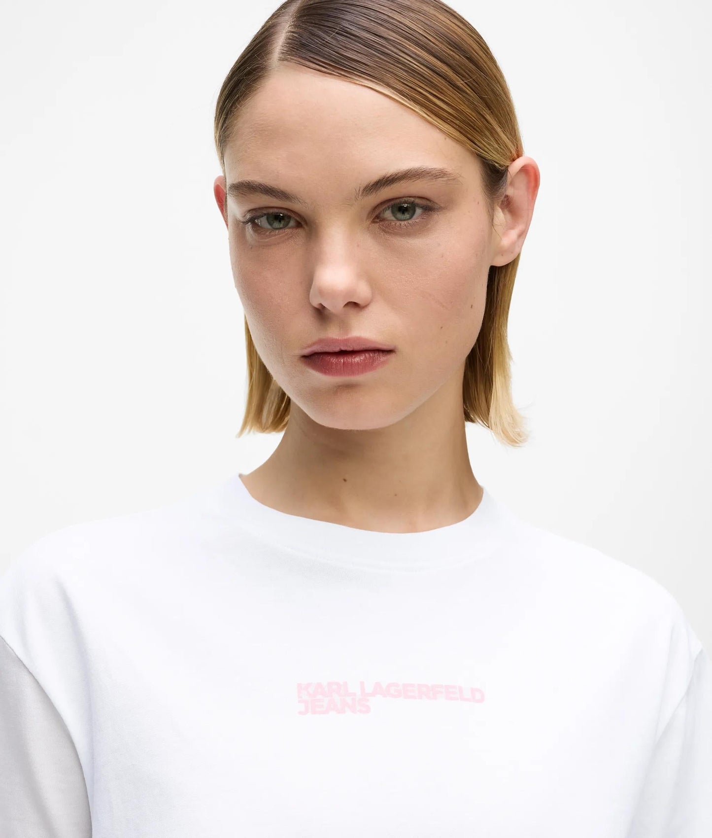 KARL LAGERFELD JEANS REG SS FRAME TEE