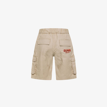 SUN68 BOY'S SHORTS COULISSSE CARGO BEACH