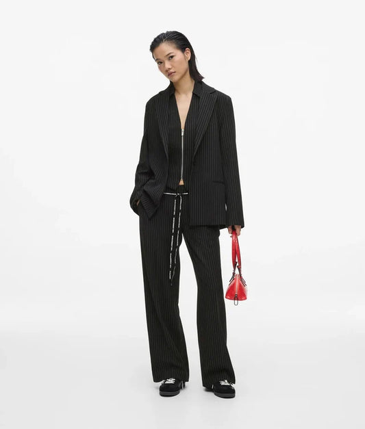 KARL LAGERFELD JEANS PINSTRIPE TAILORED PANT