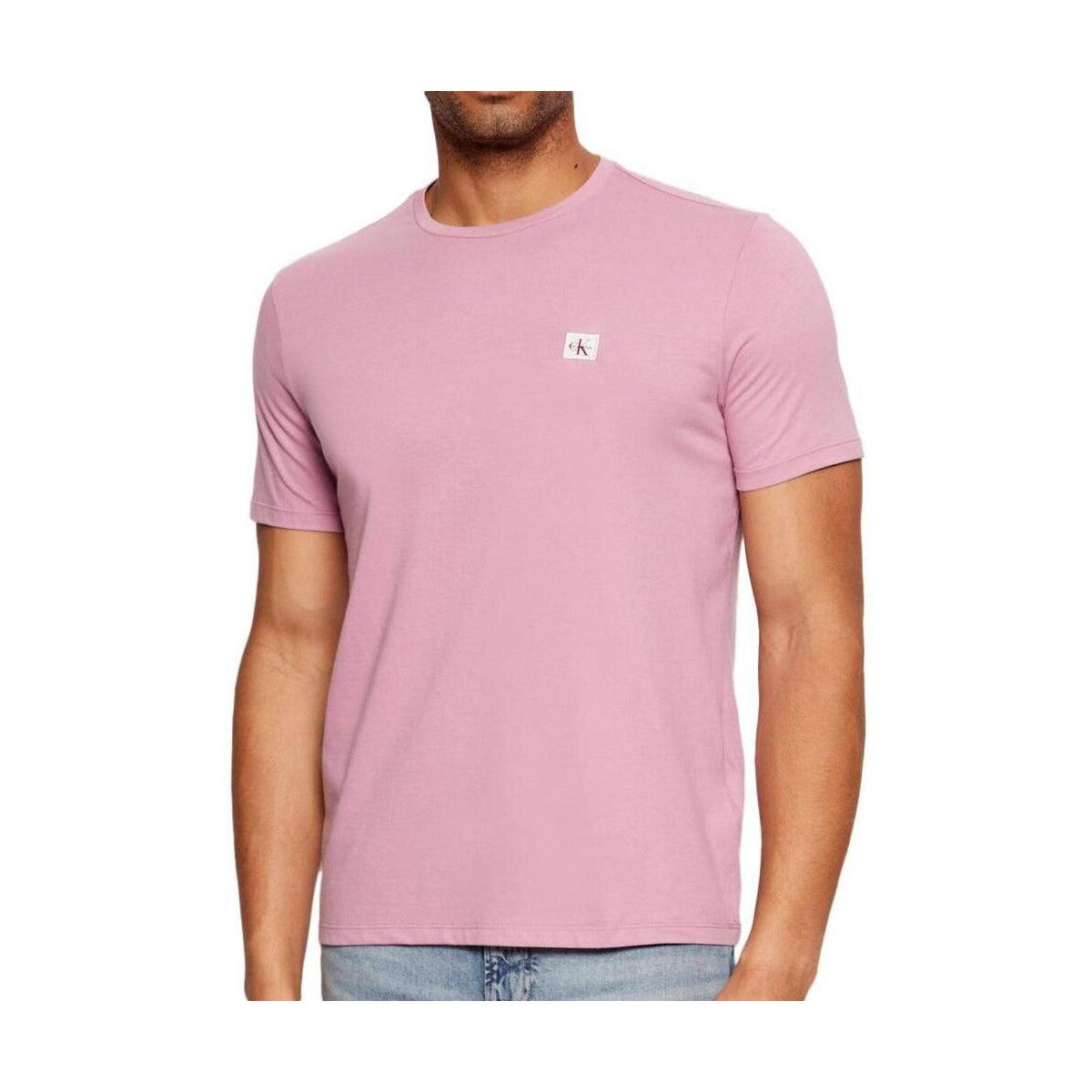 CALVIN KLEIN  SS BADGE 30S JERSY CLASSIC TEE