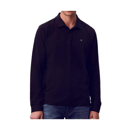 POLO CASUAL DE PIQUÉ DE MANGA LARGA DE CALVIN KLEIN