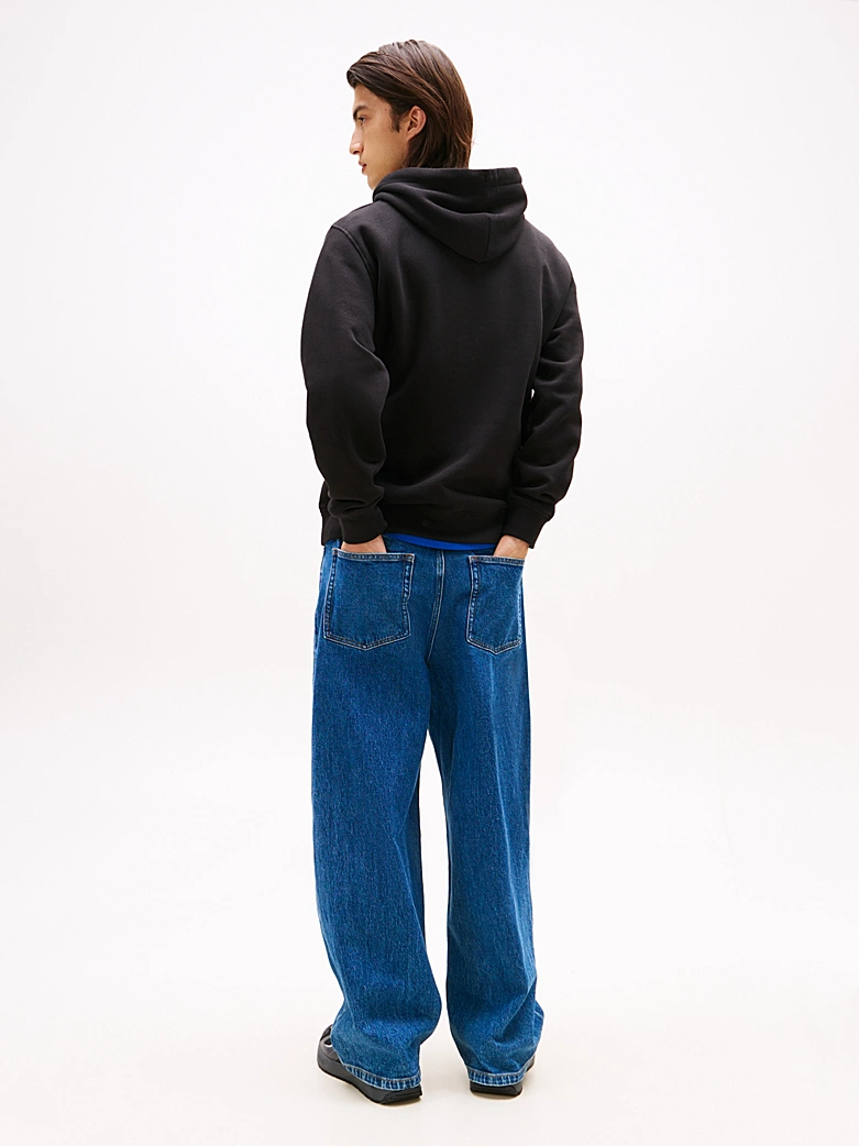 Sudadera con capucha y logotipo lineal de Tommy Jeans EXT