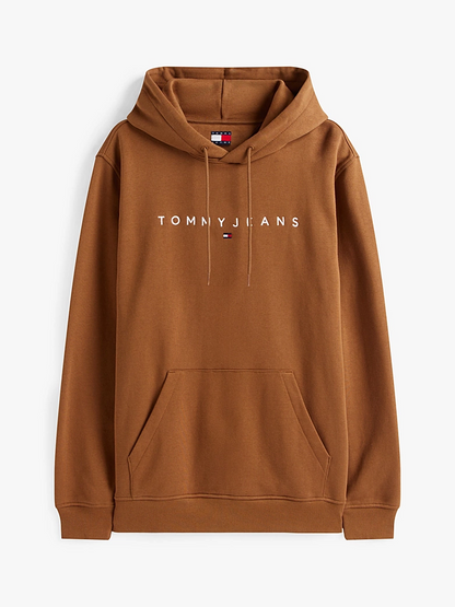 Sudadera con capucha y logotipo lineal de Tommy Jeans EXT