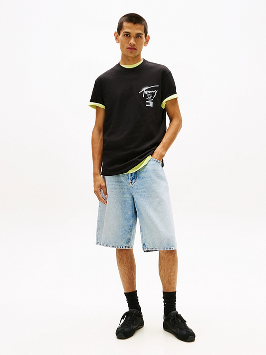 TOMMY JEANS REG CITY SIGN SS