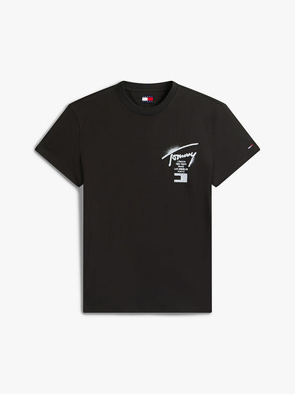 TOMMY JEANS REG CITY SIGN SS