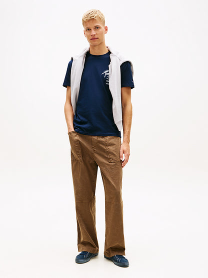 TOMMY JEANS REG CITY SIGN SS